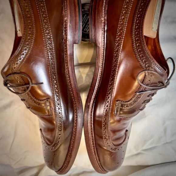 Alden Shell Cordovan Long Wings RAVELLO size 12.5 - Picture 9 of 16